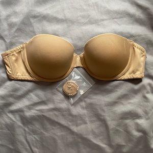 new nude strapless bra